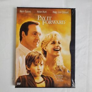 Pay It Forward DVD New Sealed Helen Hunt Kevin Spacey Haley Joel Osment